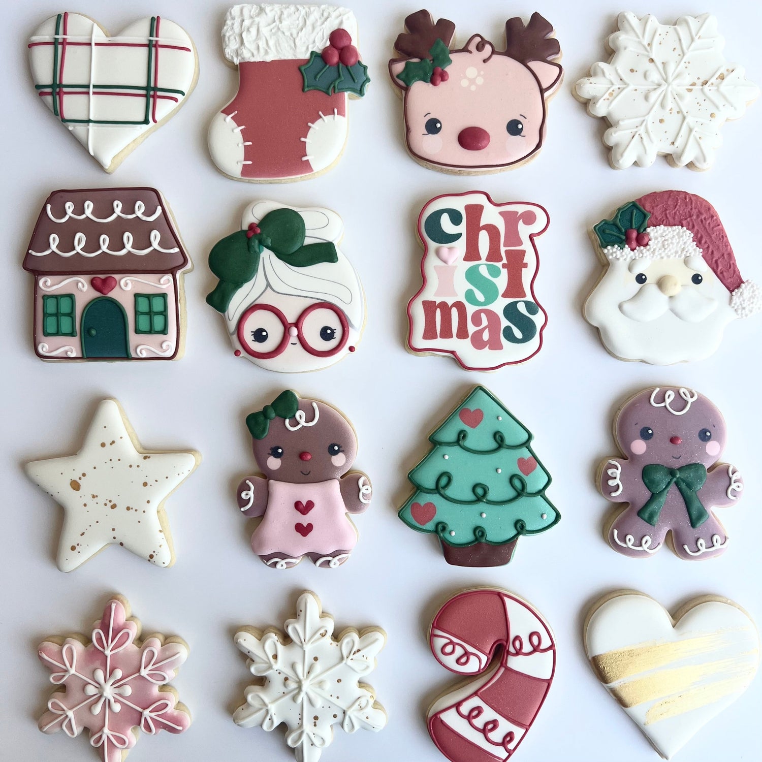 Large Christmas Cookies