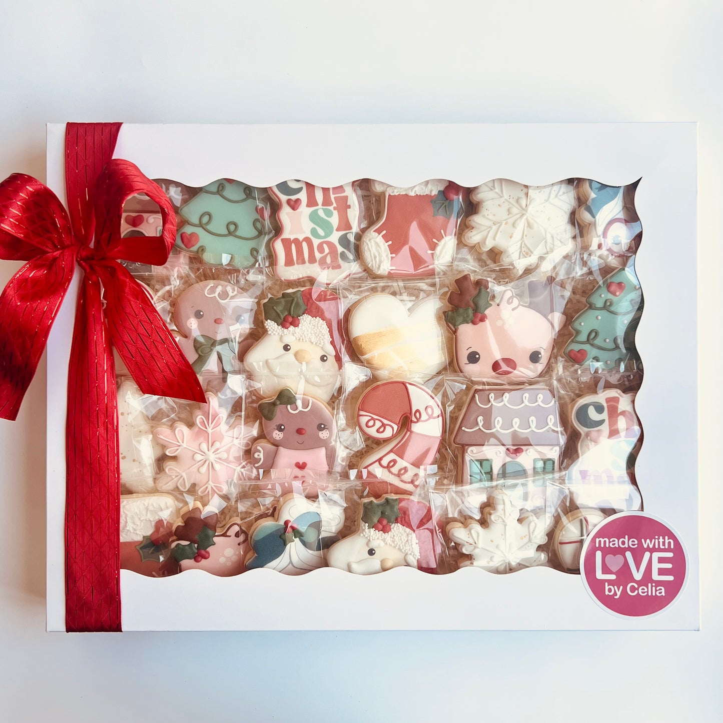 Christmas Cookies Gift Box x24