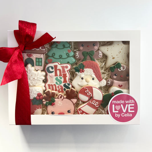 Christmas Cookies Gift Box x12