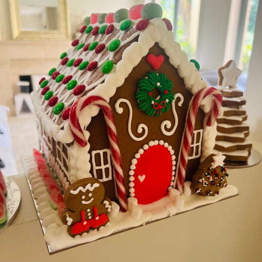 Decorated Gingerbread House SMALL