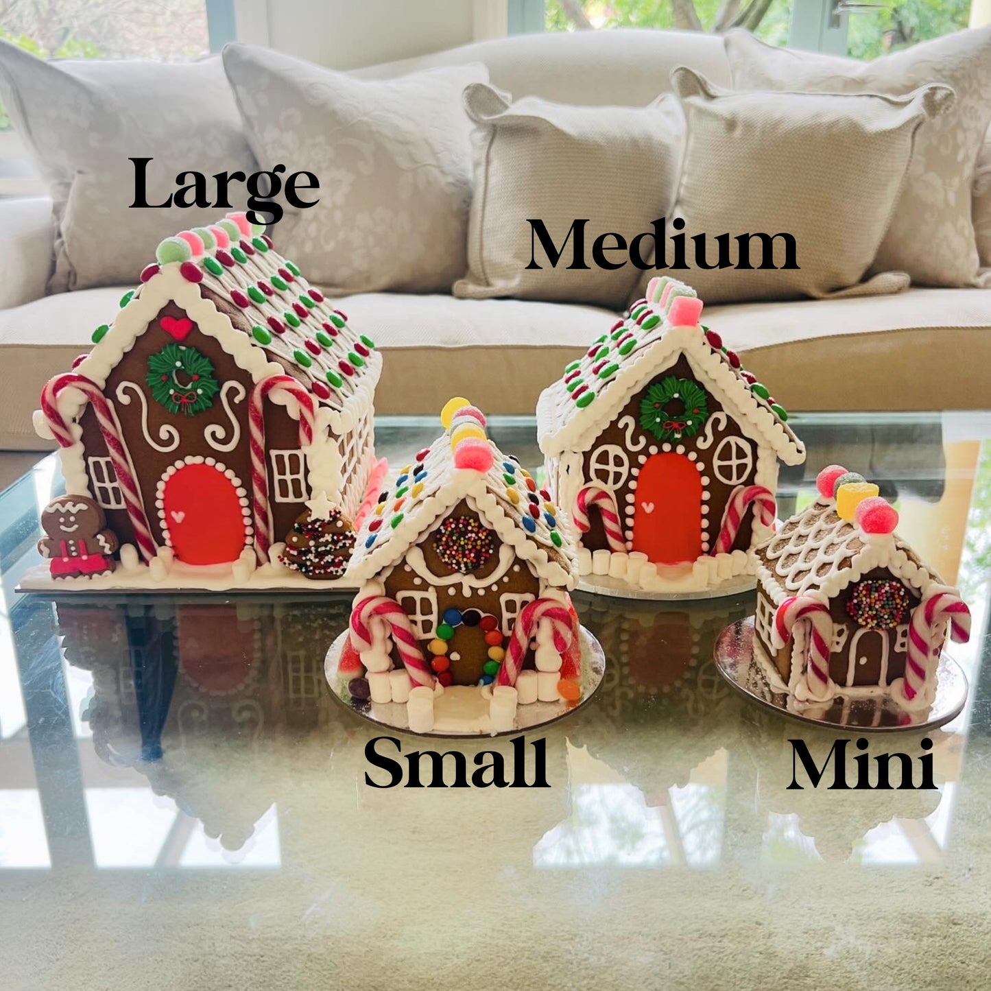 Decorated Gingerbread House SMALL